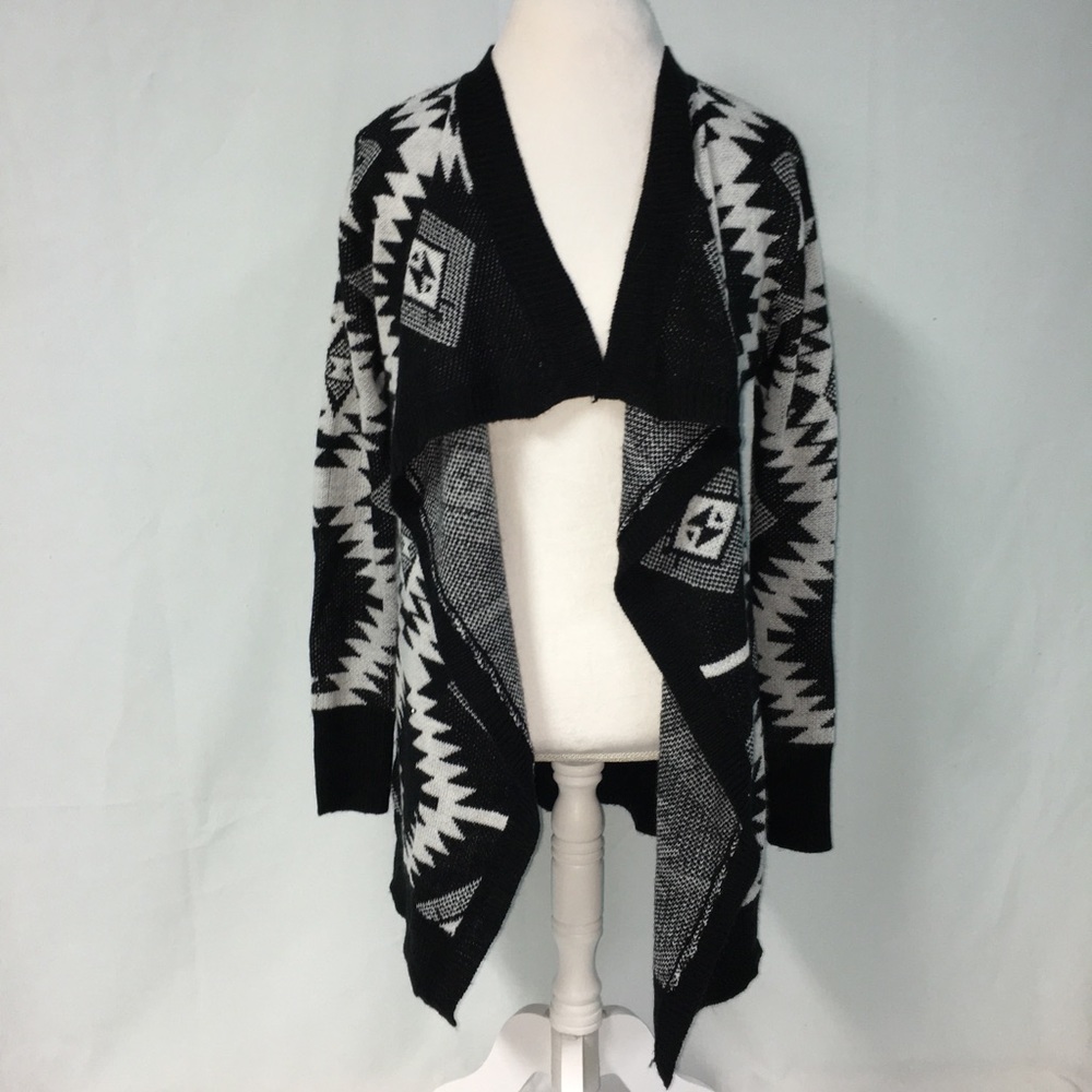 Love Blind Open Front Waterfall Cardigan
